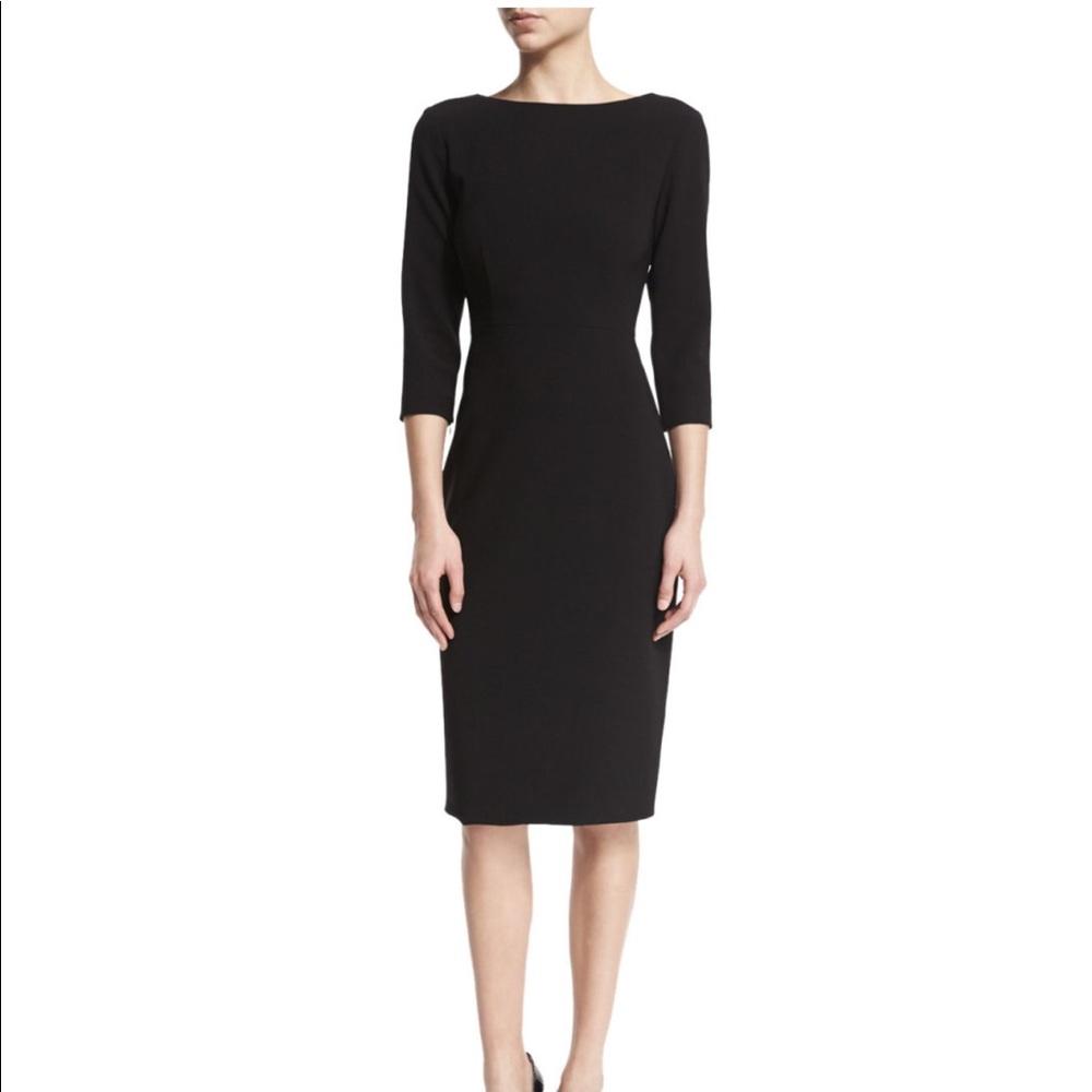 Theory size 6 black dress.